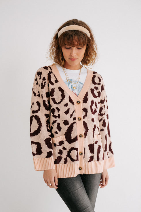 I'm Yours Leopard Cardigan